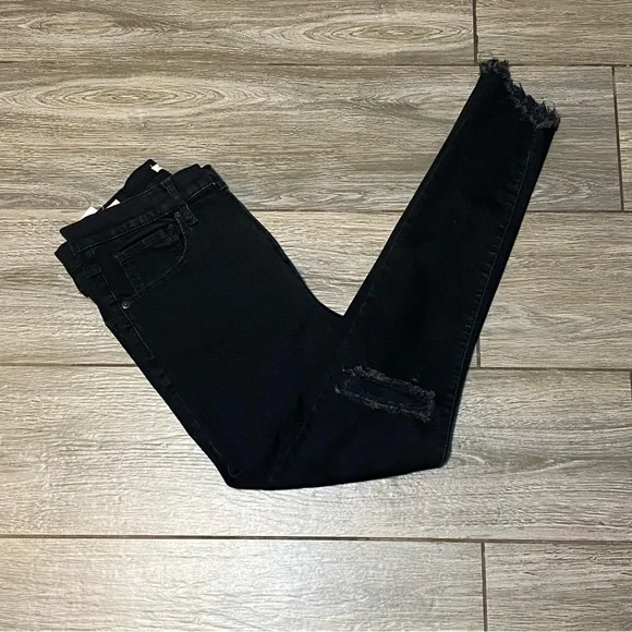 Levi’s 30 Black Mile High Super Skinny Jeans - Picture 1 of 13